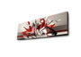 Wallity Lienzo Decorativo Iluminado con LEDs 30x90 cm Multicolor